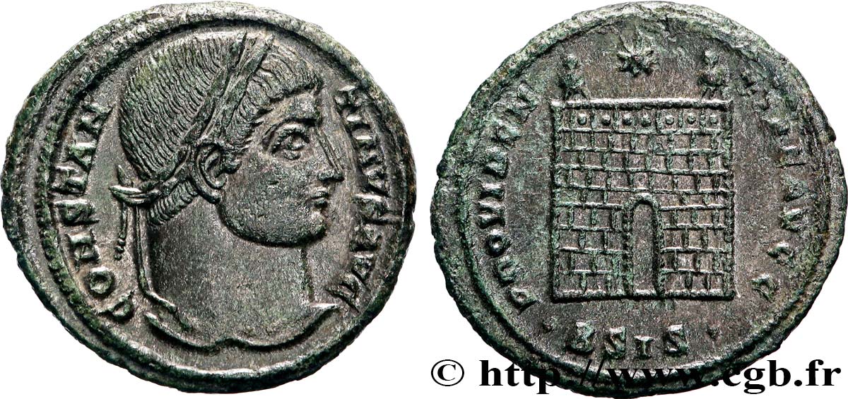 CONSTANTIN Ier LE GRAND Centenionalis ou nummus SUP/TTB+