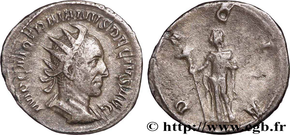 TRAJAN DÈCE Antoninien TTB+/TTB