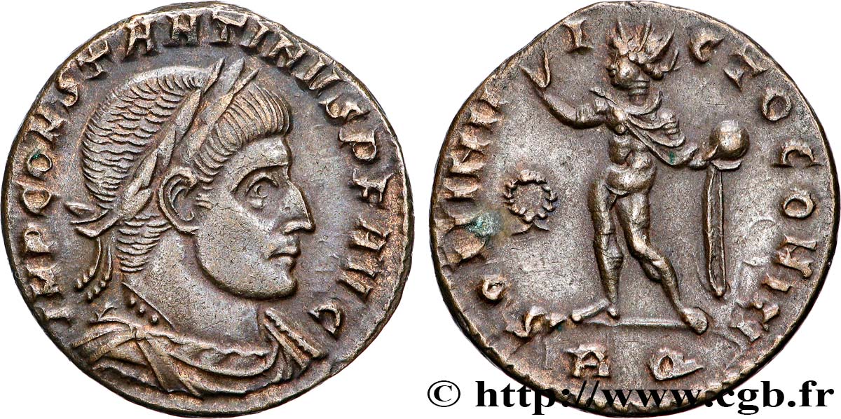 CONSTANTINE I THE GREAT Follis ou nummus AU