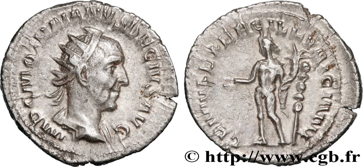 TRAJAN DECIUS Antoninien XF
