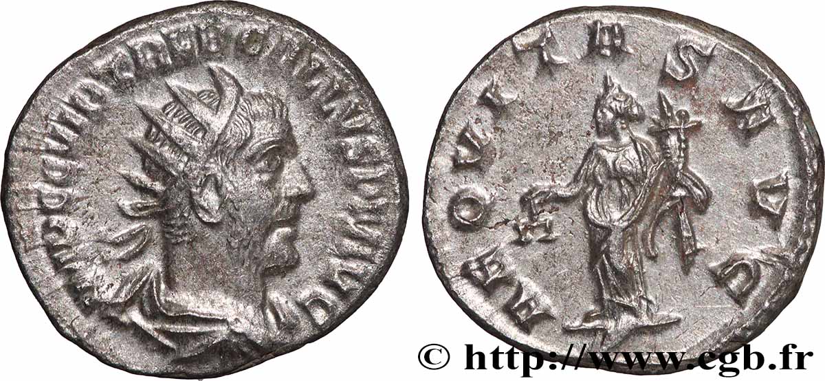 TREBONIANUS GALLUS Antoninien AU/AU