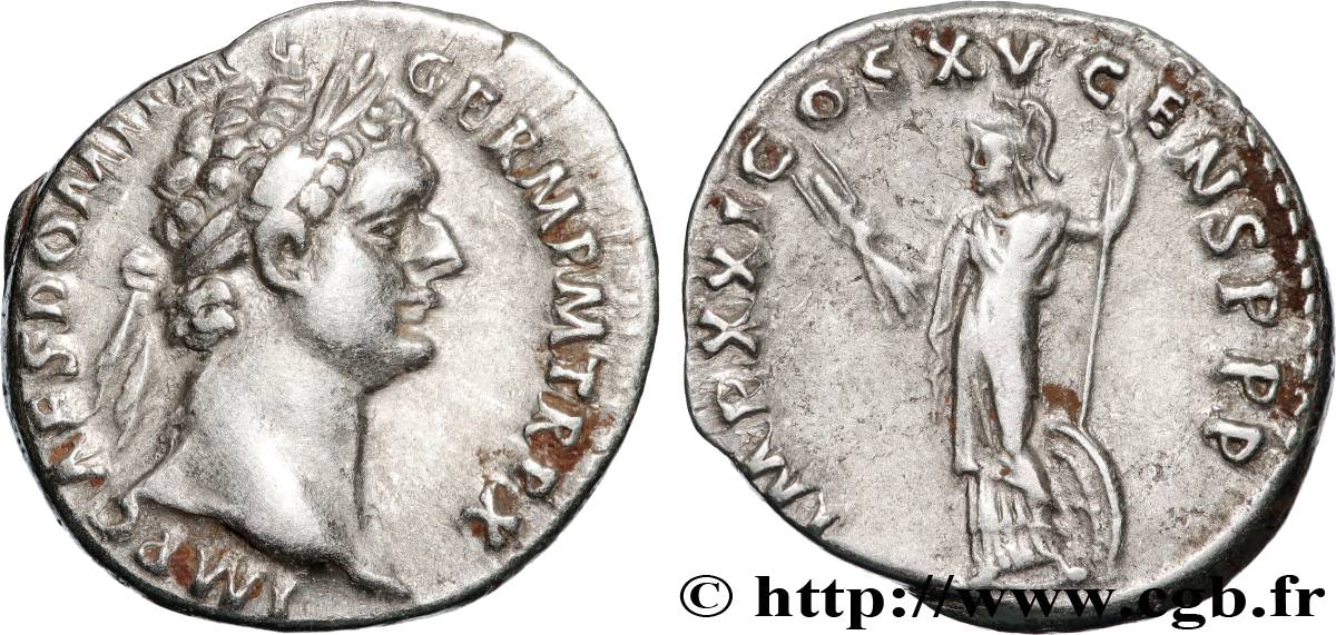 DOMITIANUS Denier AU/AU