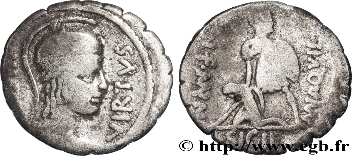 AQUILLIA Denier serratus TB+
