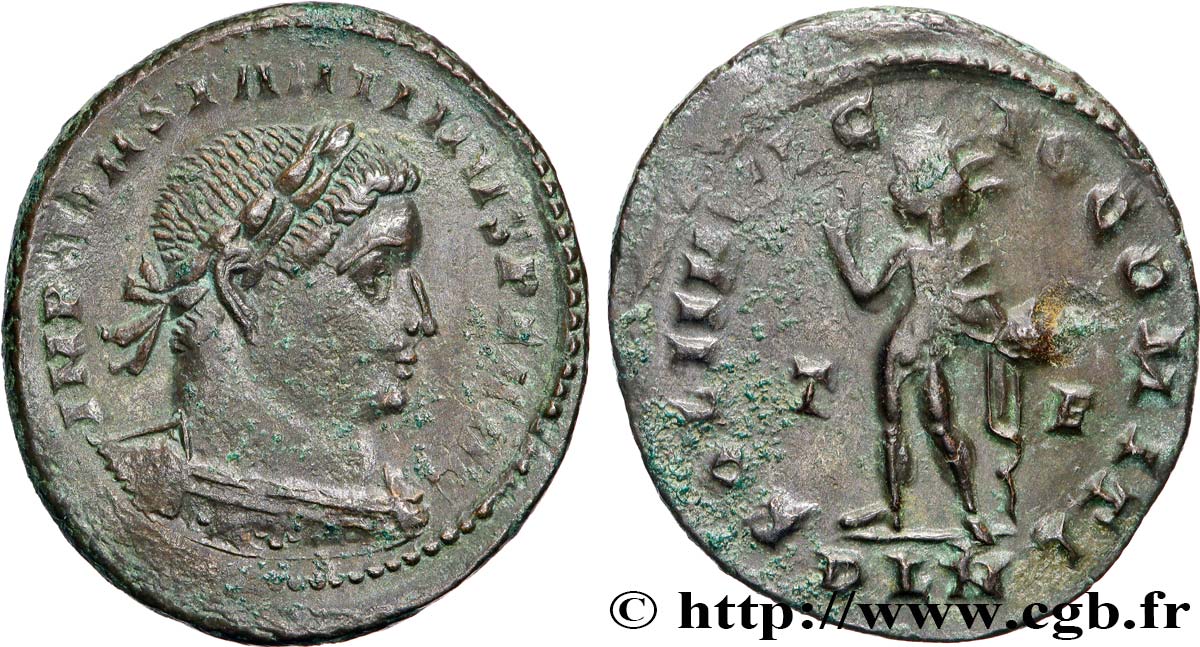 CONSTANTINE I THE GREAT Follis ou nummus AU/XF