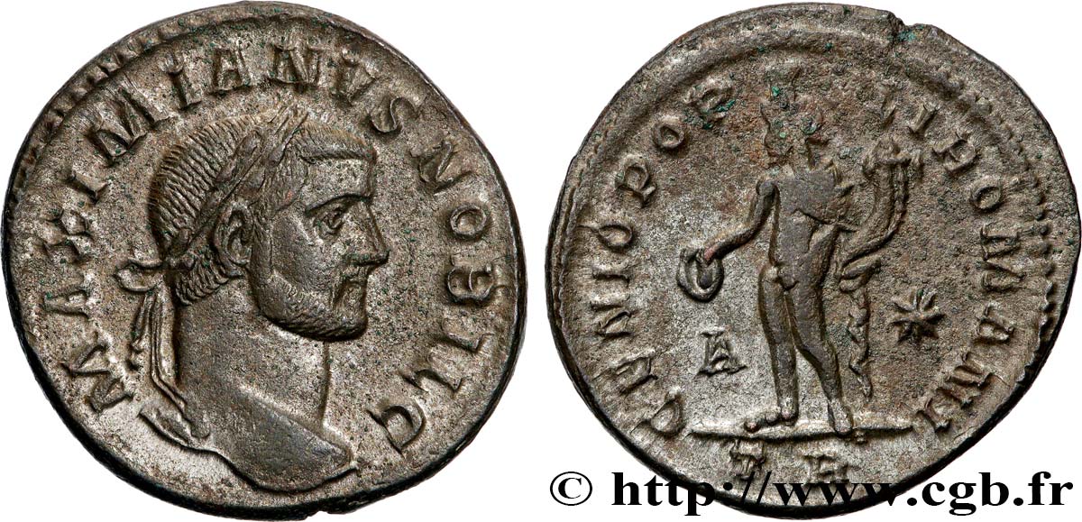 GALERIUS Follis ou nummus VZ/fVZ