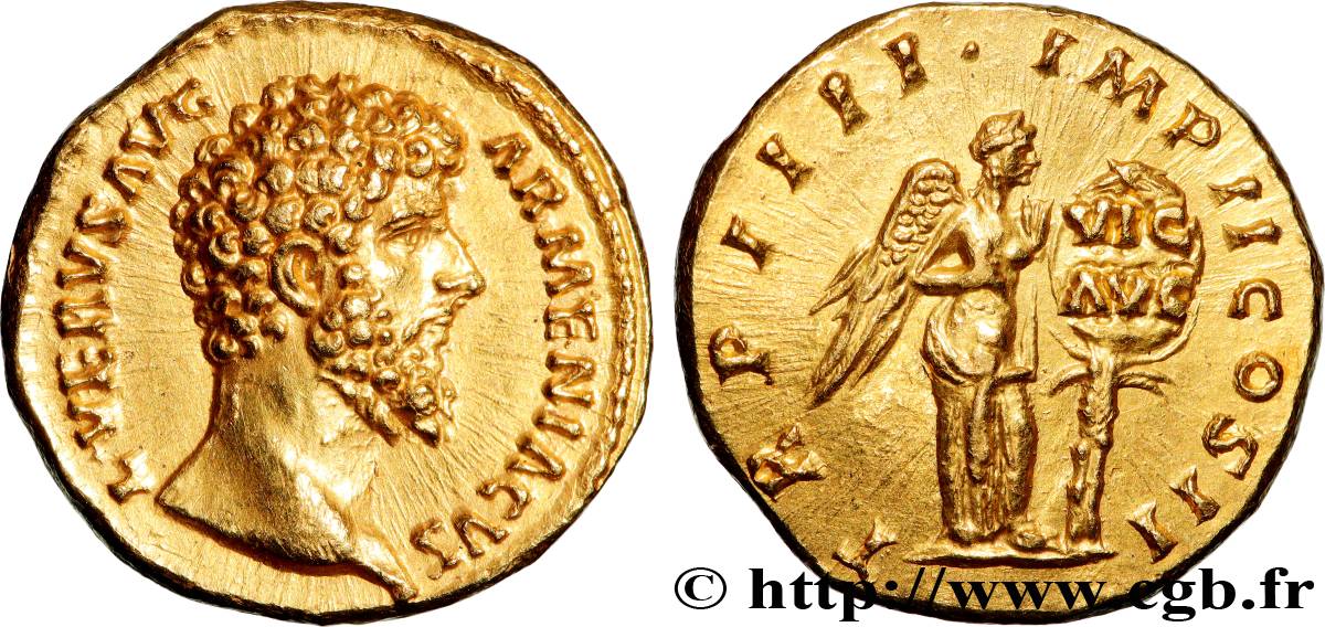 LUCIUS VÉRUS Aureus FDC