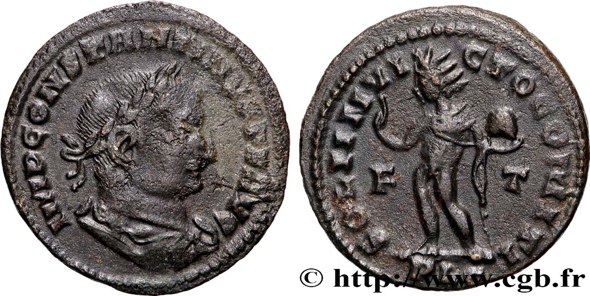 CONSTANTIN Ier LE GRAND Follis ou nummus TTB/TTB+