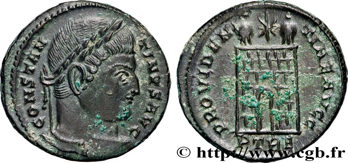 CONSTANTINE I THE GREAT Centenionalis ou nummus AU