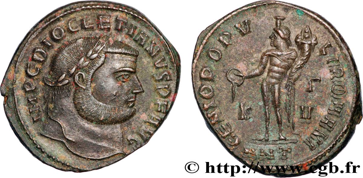 DIOCLÉTIEN Follis ou nummus TTB+