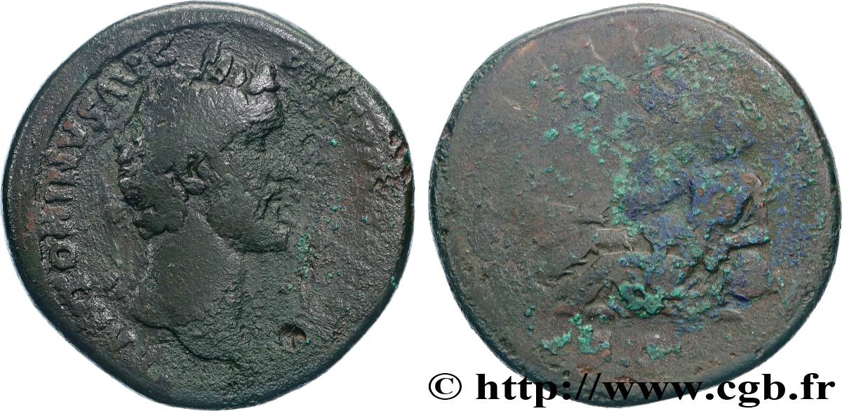 ANTONINUS PIUS Sesterce VF