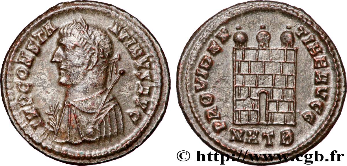 CONSTANTINE I THE GREAT Centenionalis ou nummus AU