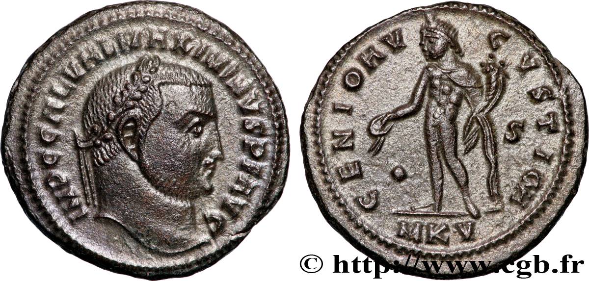 MAXIMIN II DAIA Follis ou nummus SUP
