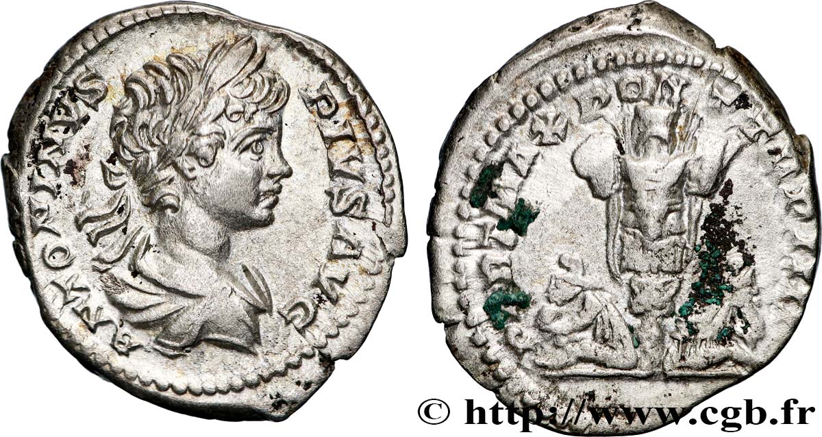 CARACALLA Denier AU/AU