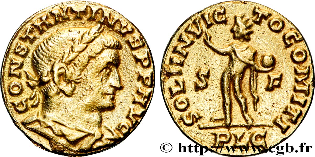 CONSTANTIN Ier LE GRAND Follis ou nummus TTB