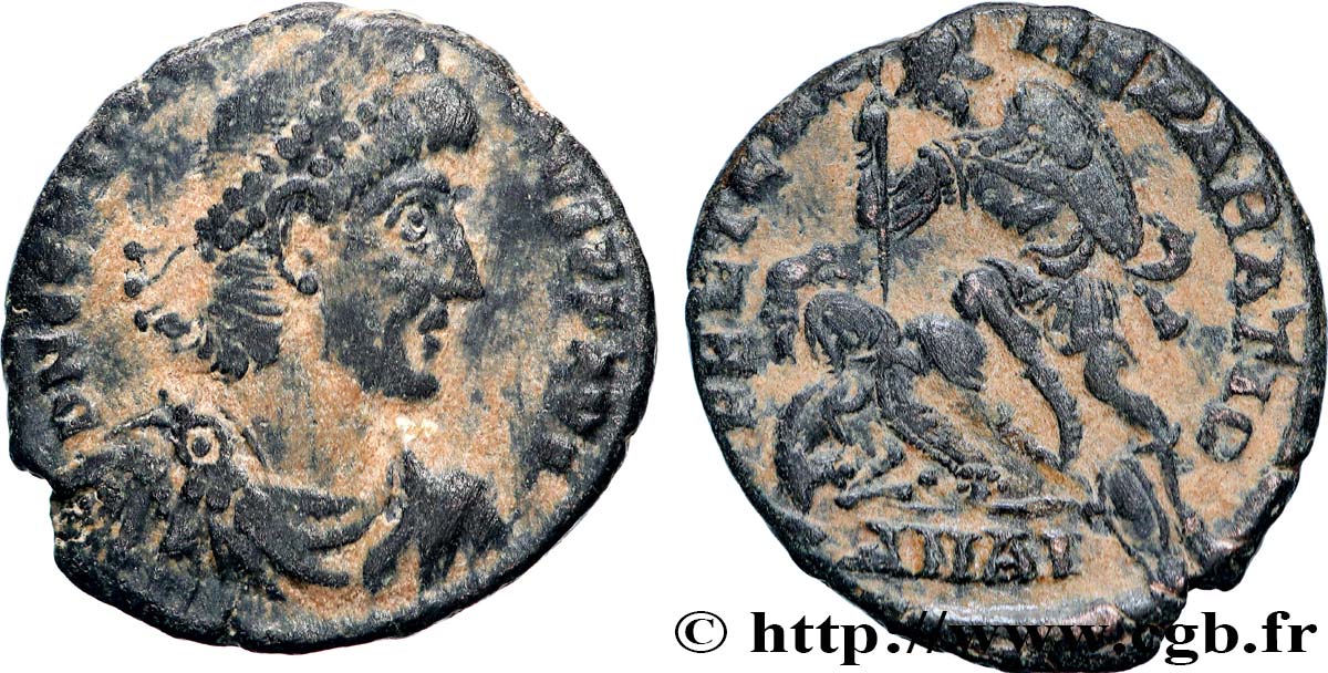 CONSTANTIUS II Maiorina réduite XF