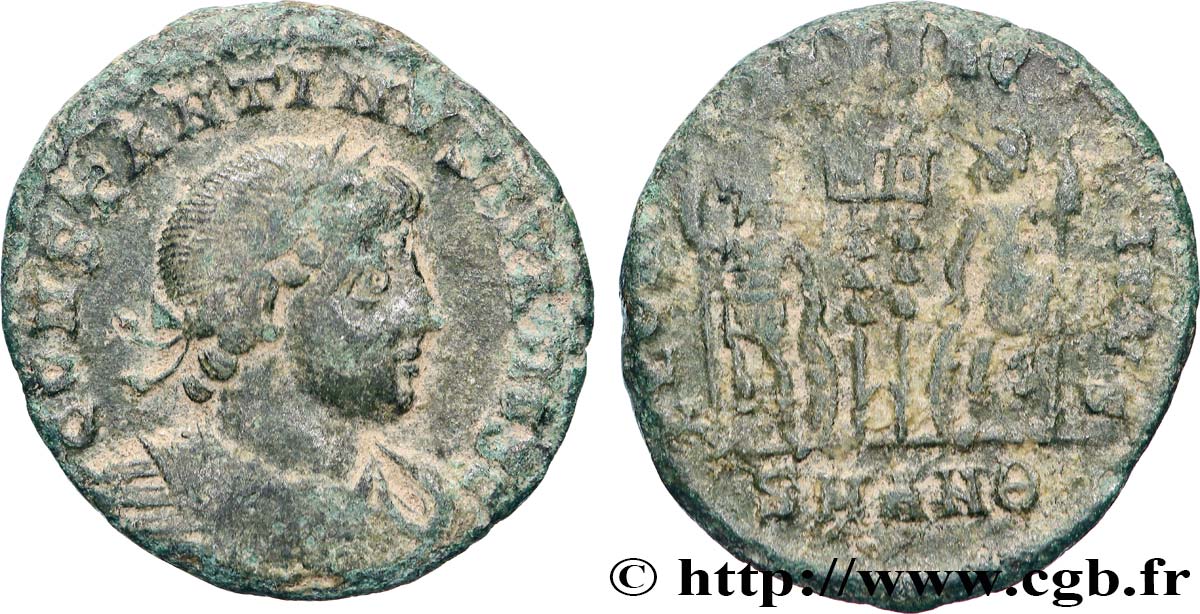CONSTANTINE II Centenionalis ou nummus VF