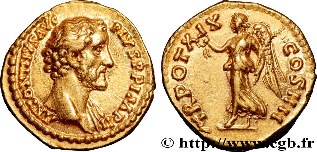 ANTONINUS PIUS Aureus AU