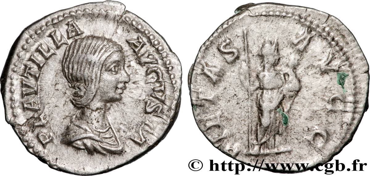 PLAUTILLA Denier AU/XF