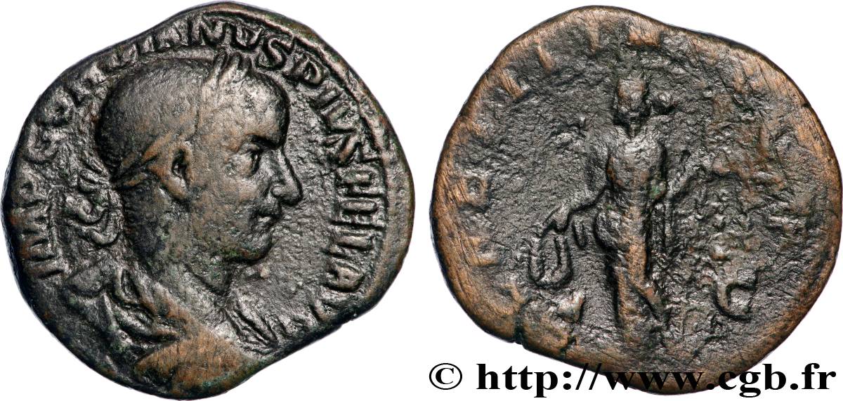 GORDIEN III Sesterce TB+