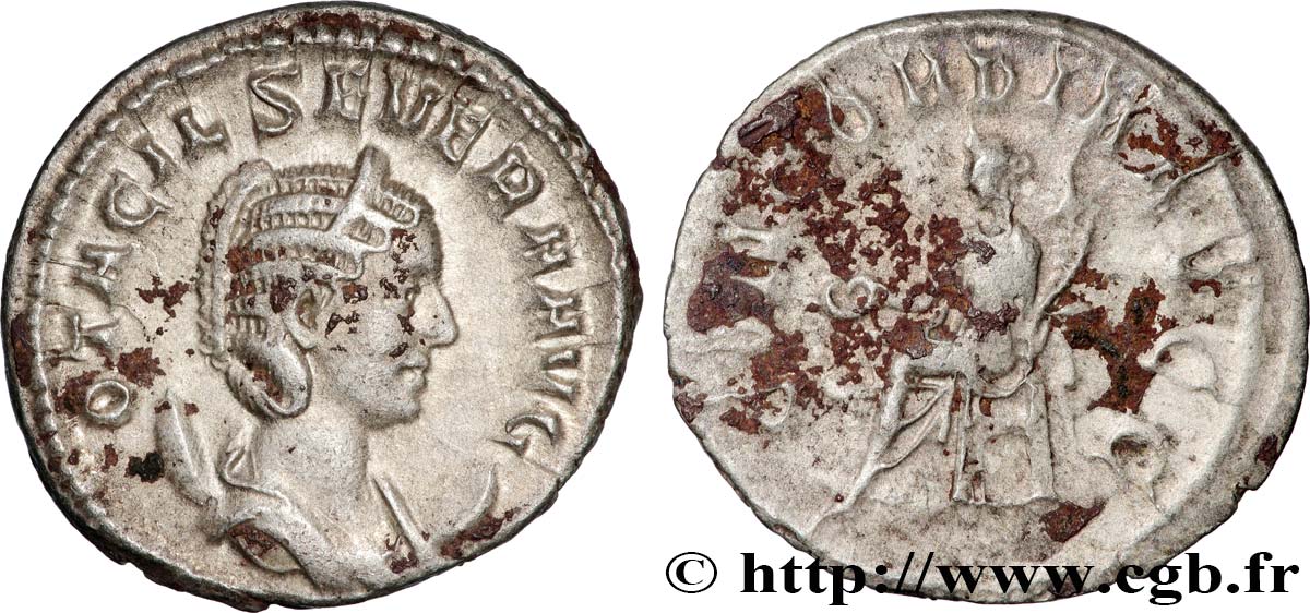 OTACILIA SEVERA Antoninien TTB+/TTB