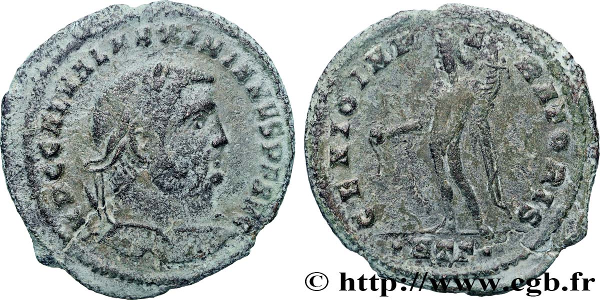 GALÈRE Follis ou nummus TTB
