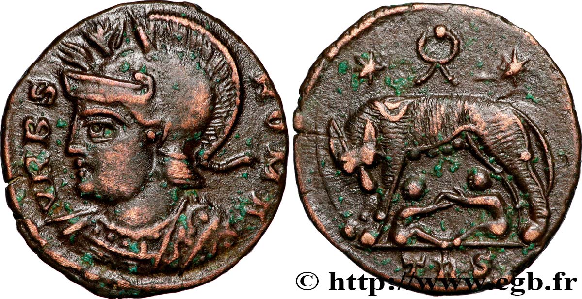ROME Centenionalis ou nummus TTB+