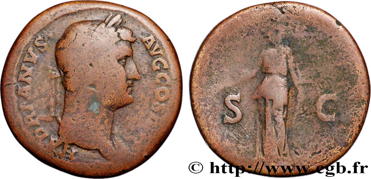 HADRIAN Sesterce VF