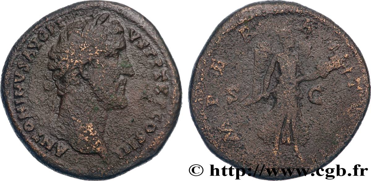 ANTONINUS PIUS Sesterce VF