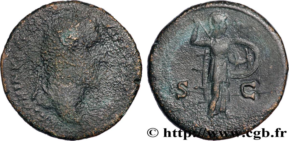ANTONINUS PIUS Sesterce VF
