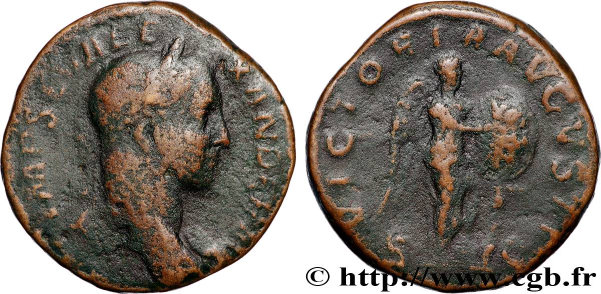 SEVERUS ALEXANDER Sesterce VF