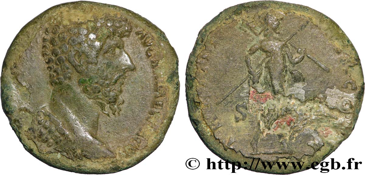 LUCIUS VERUS Sesterce VF/VF