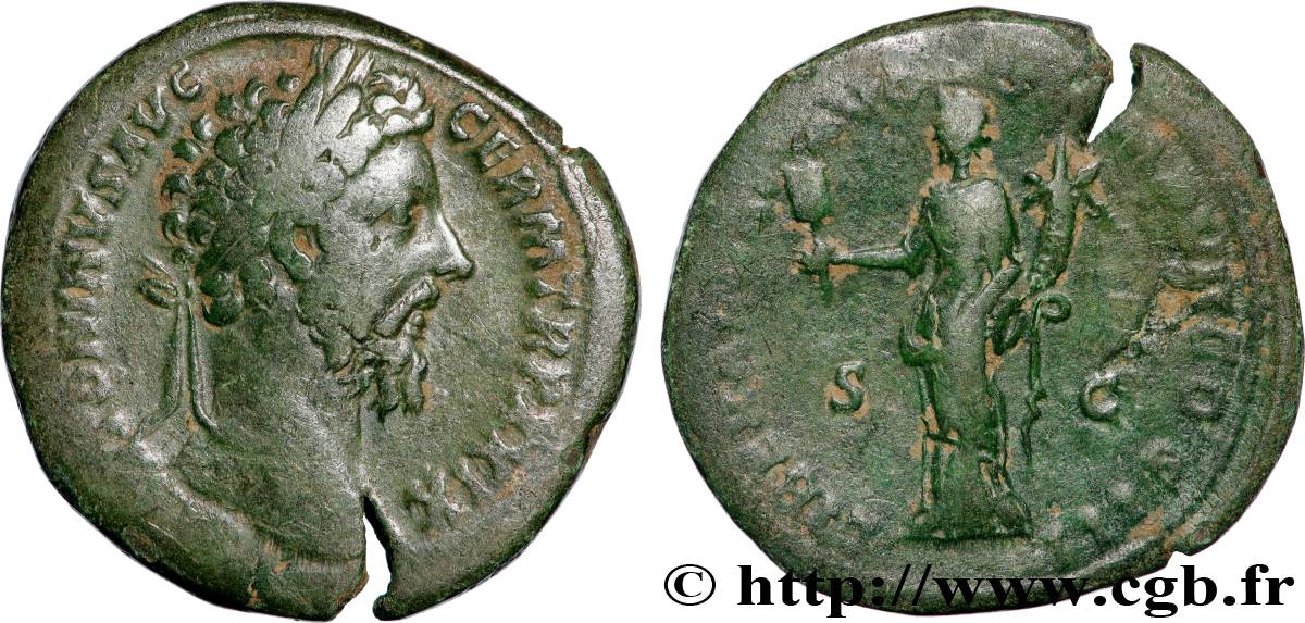 MARC AURÈLE Sesterce TB+