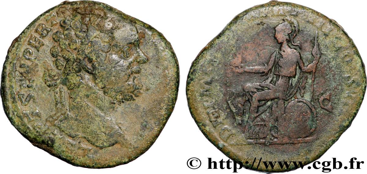 SEPTIMIUS SEVERUS Sesterce VF