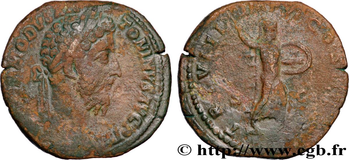 COMMODUS Sesterce VF