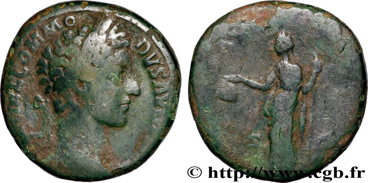 COMMODUS Sesterce VF