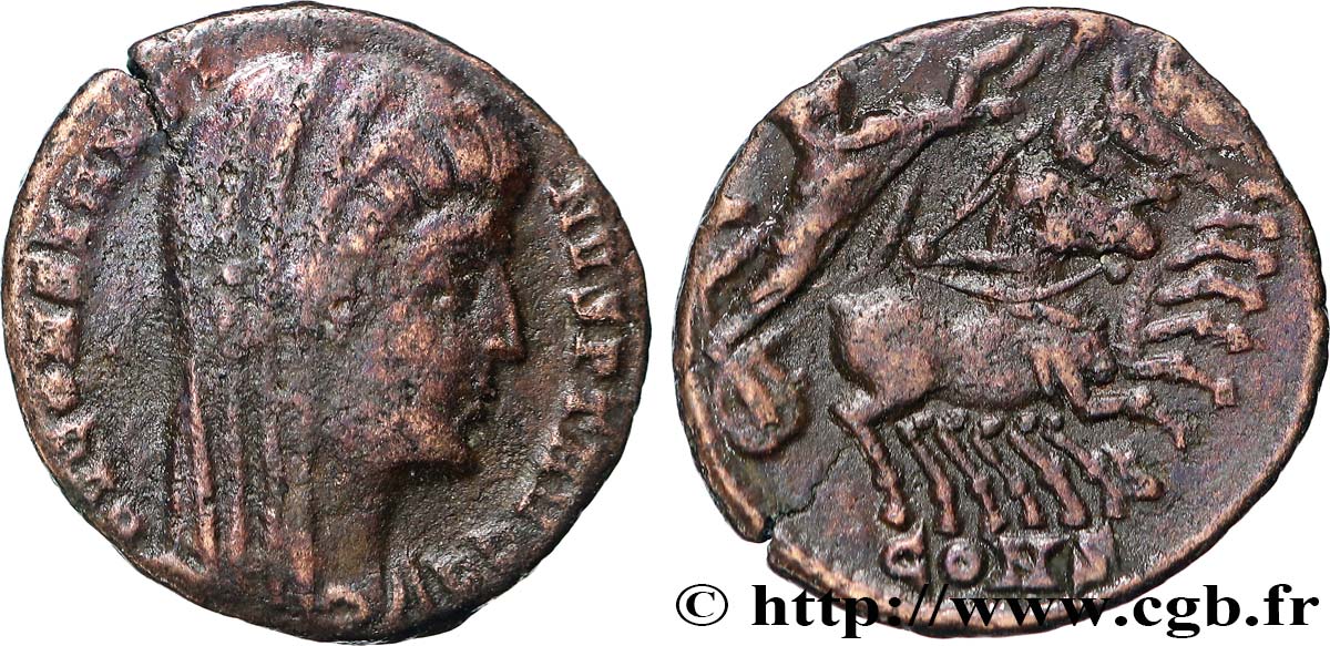 CONSTANTINE I THE GREAT Centenionalis ou nummus XF
