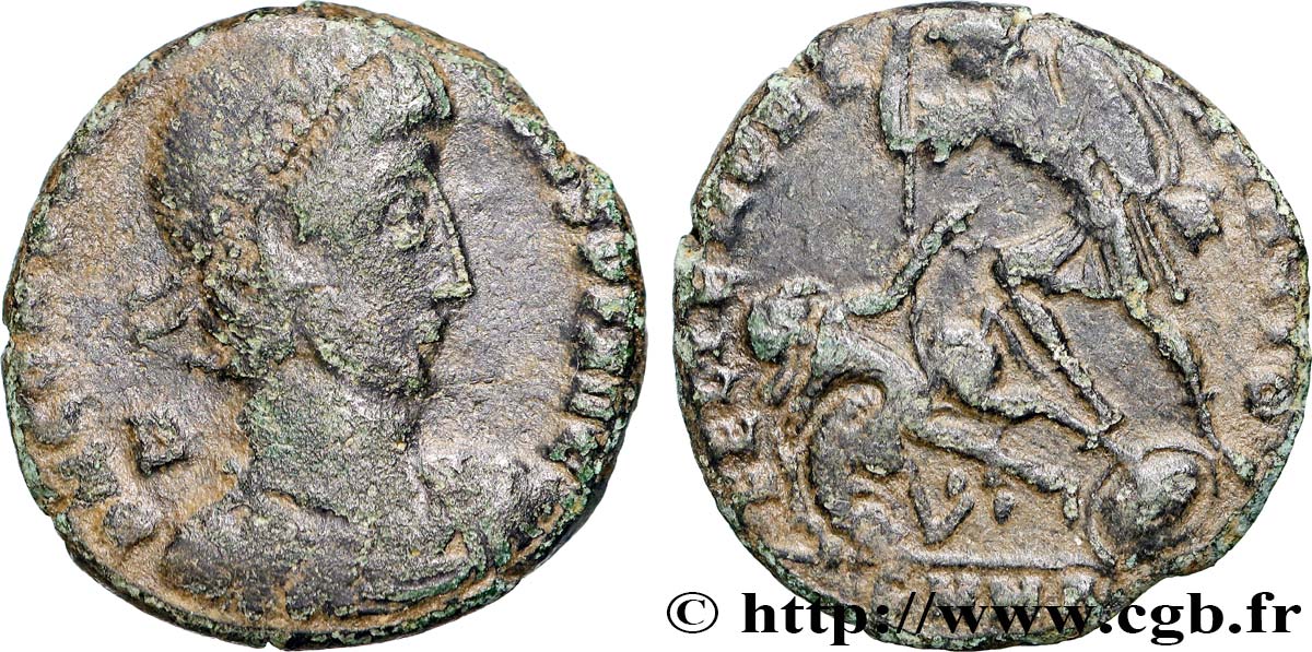 CONSTANCE II Maiorina, (MB, Æ 2) TB+