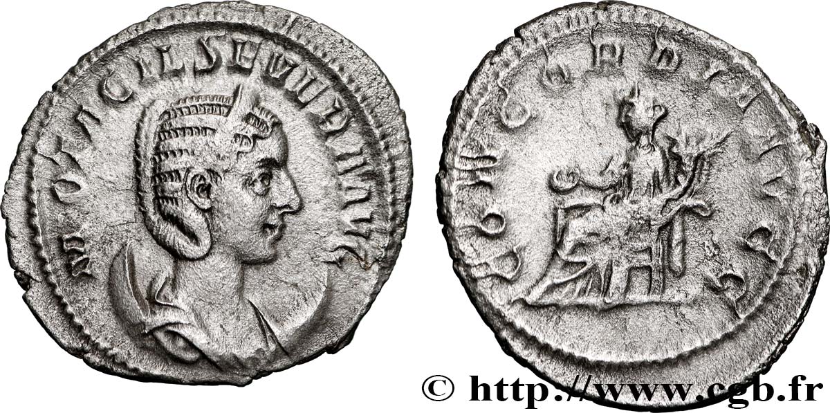 OTACILIA SEVERA Antoninien TTB+/TTB