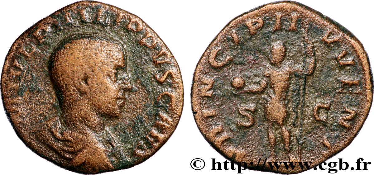 PHILIPPE II Sesterce TB+