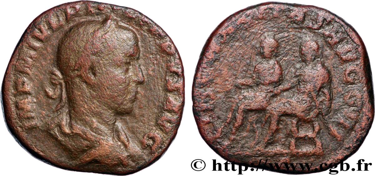 PHILIPPE II Sesterce TB+