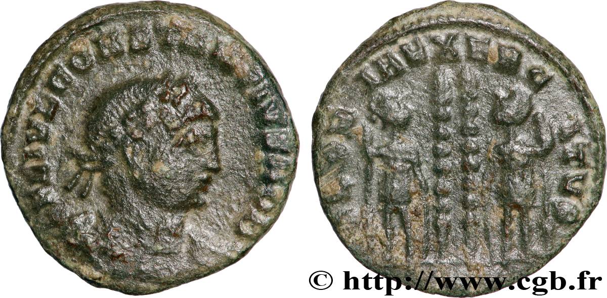 CONSTANTIUS II Centenionalis ou nummus XF