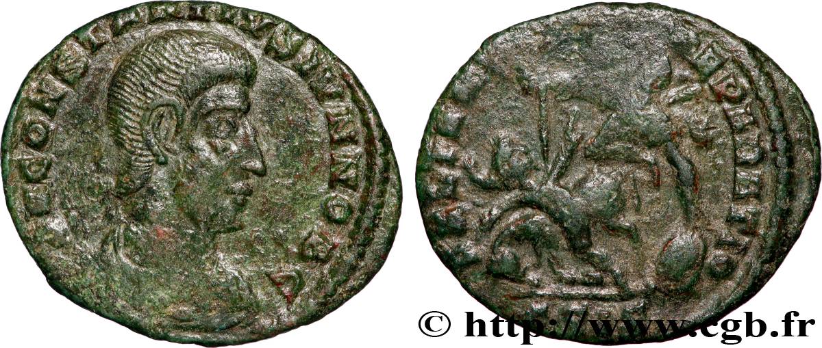 CONSTANTIUS GALLUS Maiorina réduite AU/XF