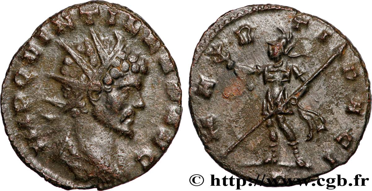 QUINTILLUS Antoninien XF/AU