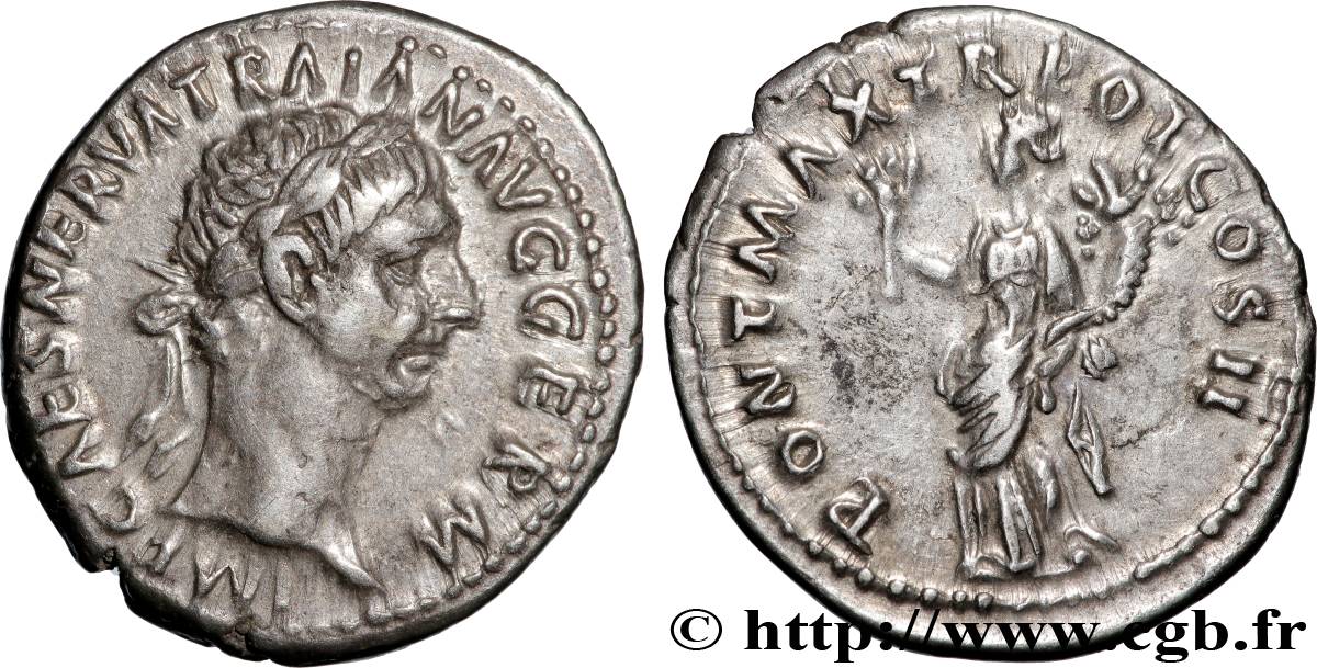 TRAJANUS Denier AU/AU