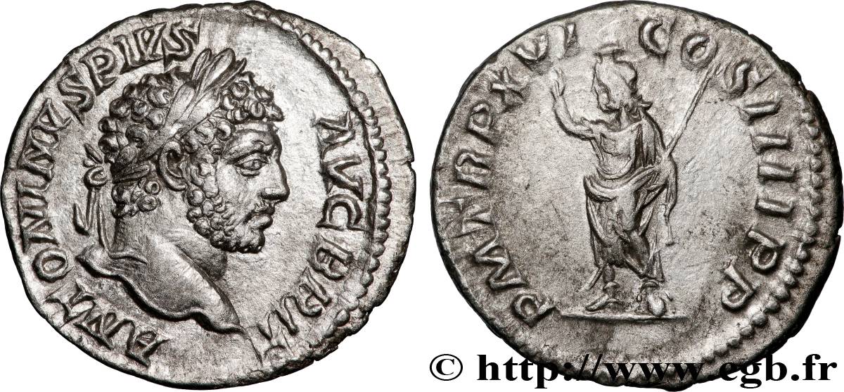 CARACALLA Denier SUP/TTB+