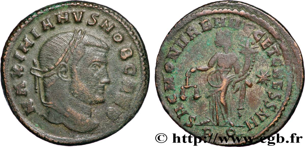 GALERIUS Follis XF