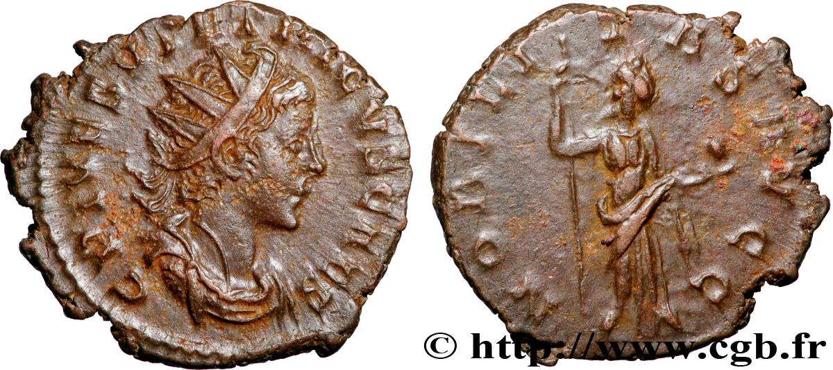 TÉTRICUS II Antoninien TTB+