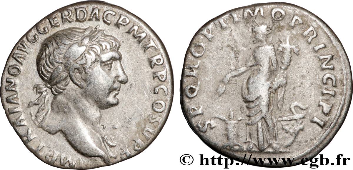 TRAJANUS Denier AU/AU