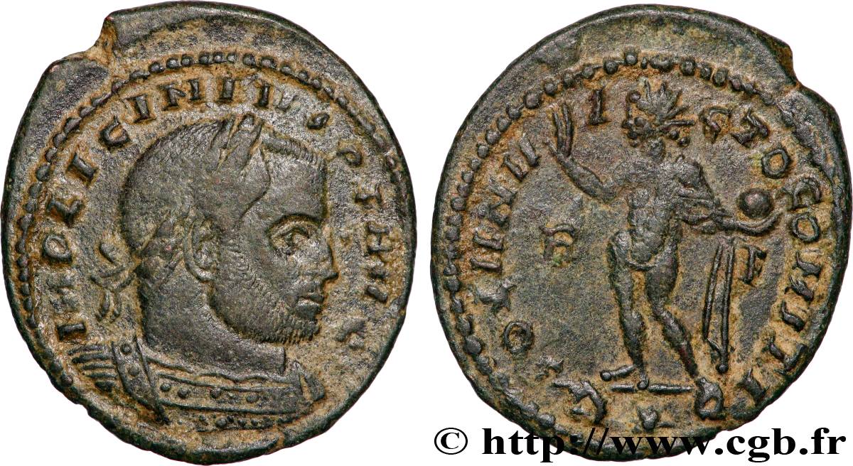 LICINIUS Ier Follis ou nummus TTB+