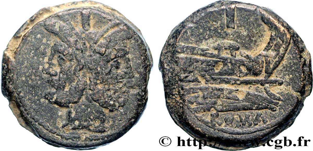 ROMAN REPUBLIC - ANONYMOUS As VF/XF